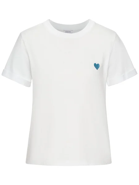 LASCANA Majica modra bela