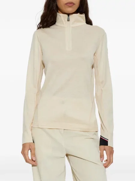 Pulover Moncler Grenoble alb