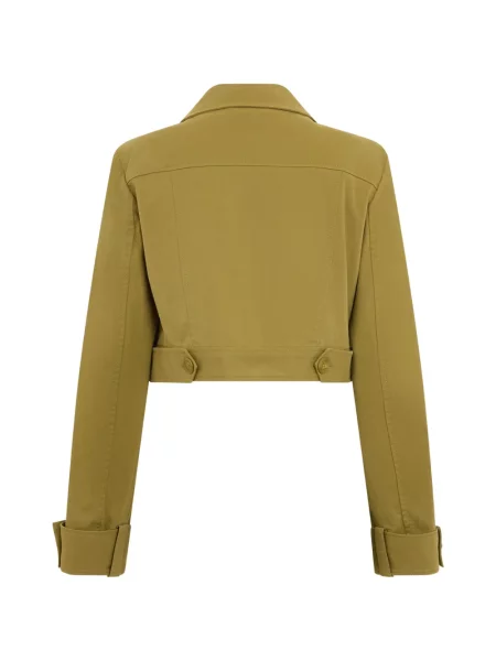 Geacă Alberta Ferretti verde