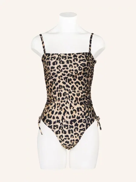 Allsaints Bandeau Plavky Court světle hnědá černá