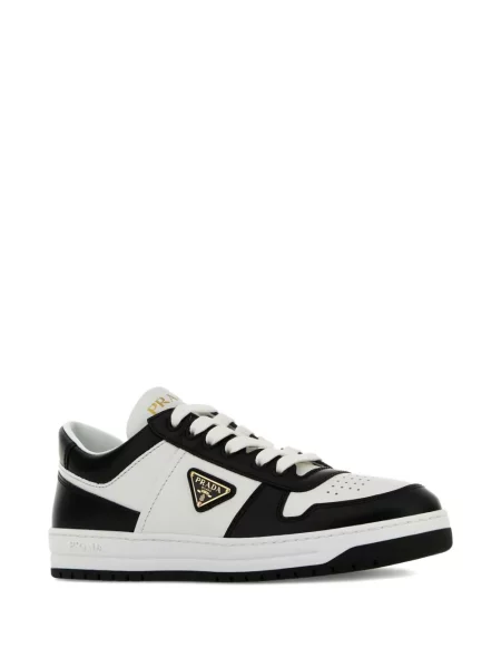 Sneakerși Prada din piele negru