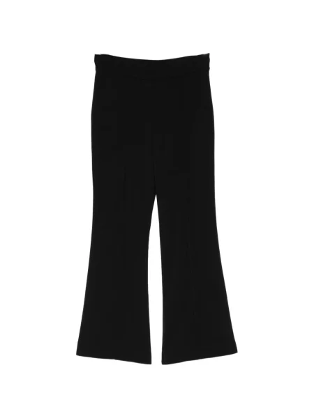 Pantaloni Pamella Roland cu talie înaltă negru