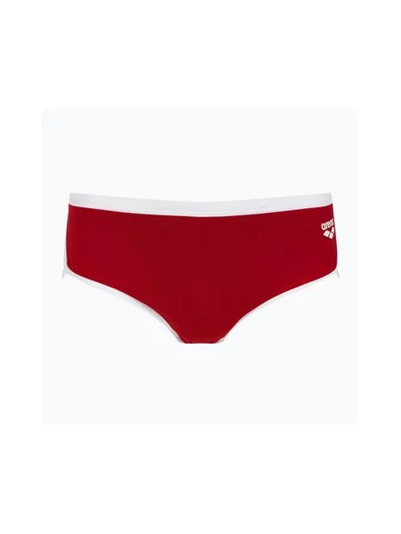 Плавки arena Icons Swim Low Waist Short Solid red/white білі