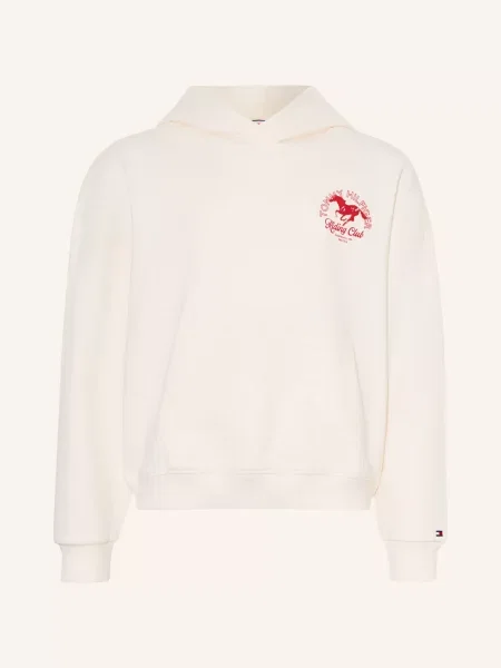 Tommy Hilfiger Bluza Z Kapturem weiss biała
