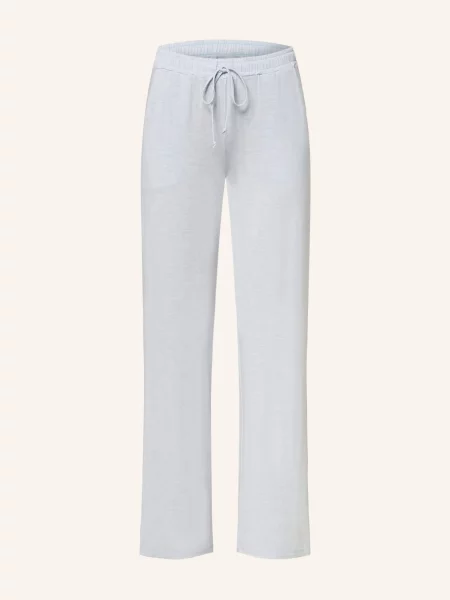 Hanro Spodnie Od Piżamy Natural Elegance blau