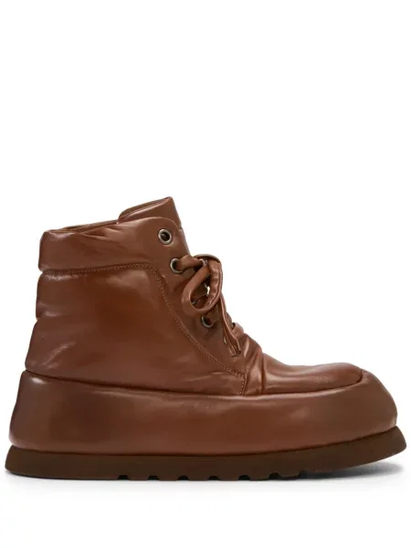 Botine Marsell din piele maro