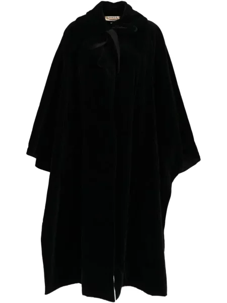 Sametový retro kabát A.n.g.e.l.o. Vintage Cult černý
