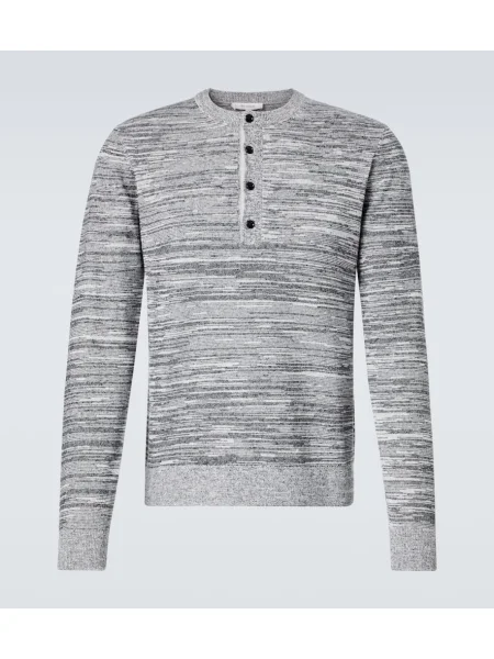 Lněná košile Jw Anderson šedá