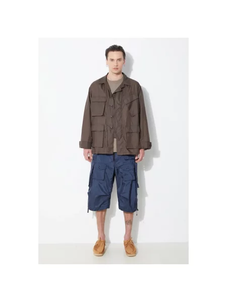 Lekka kurtka Engineered Garments zielona