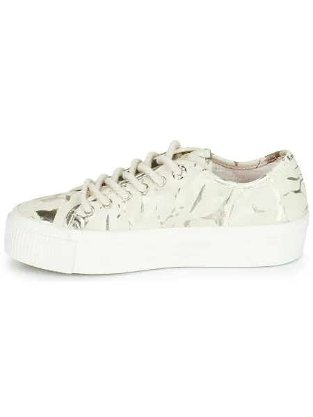 Pantofi Desigual streetstyle bej