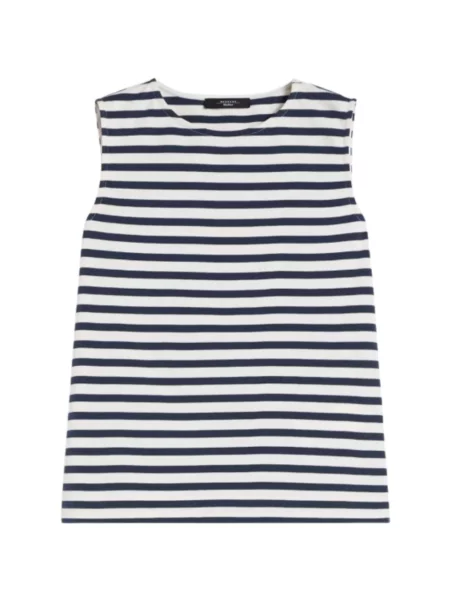 Top Weekend Max Mara cu dungi albastru