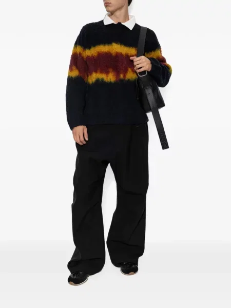 Pulover Sacai cu gradient albastru