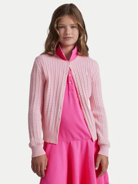 Polo Ralph Lauren Kardigán Világos rózsaszín