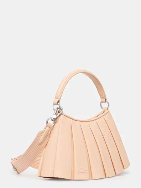 Lacoste crossbody torbica oranžna