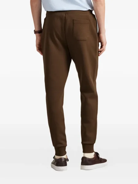 Ριγέ polo Polo Ralph Lauren με κουκούλα με αυτόγραφο λευκό