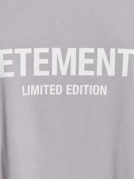 Tricou Vetements cu imagine violet