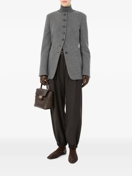 Lung tricou Max Mara gri