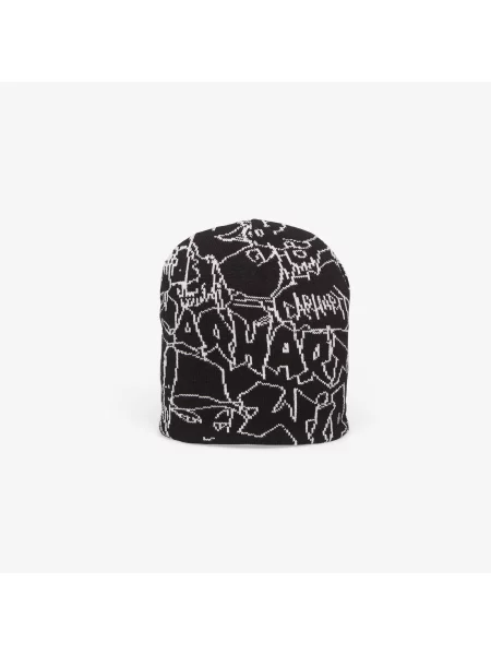 Καπέλο Carhartt WIP Blinkerfluid Beanie Black/ Wax Universal μαύρο