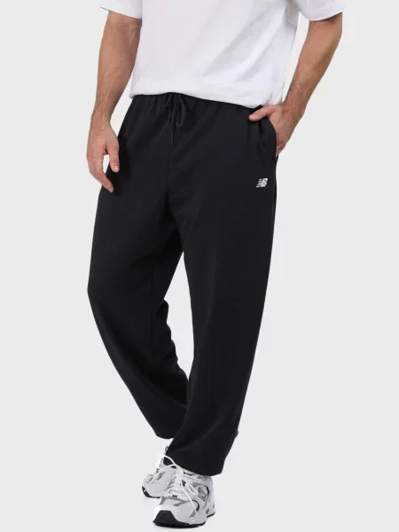 Спортивные штаны New Balance с автографом черные