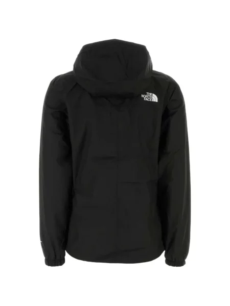 Geacă The North Face cu glugă negru