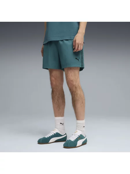 PUMA szorty Essentials Tape 5" Akcesoria S zielony