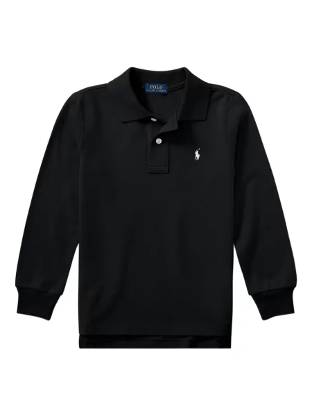 Koszulka polo dziecięca Polo Ralph Lauren czarna