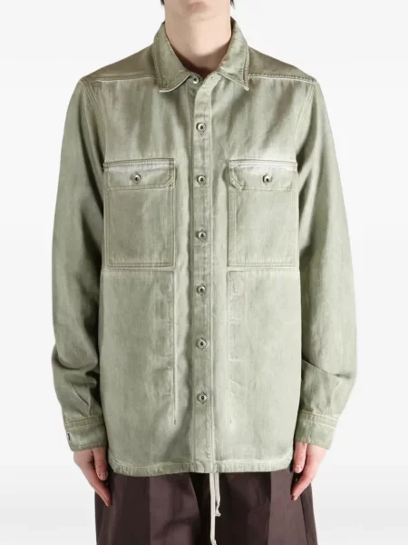 Traper košulja Rick Owens Drkshdw zelena