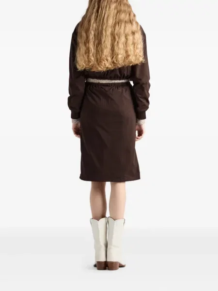 Fustă Prada maro