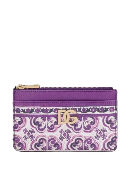 Portofel Dolce & Gabbana cu imagine alb