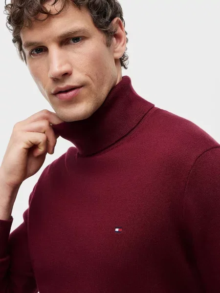 Кашемірова водолазка Tommy Hilfiger для гольфу