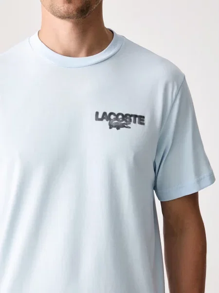 Lacoste T-shirt sportowy niebieska