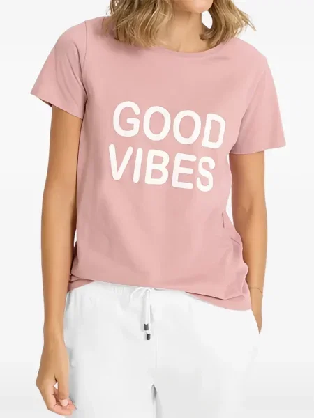 Tricou Juvia cu imagine roz