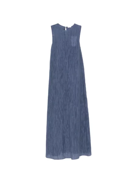 Rochie maxi Joseph fără mâneci albastru