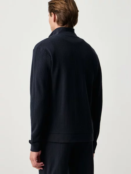 Bluza rozpinana Boss granatowa