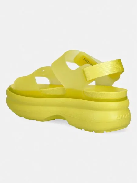 Босоножки Crocs на платформе с ремешками