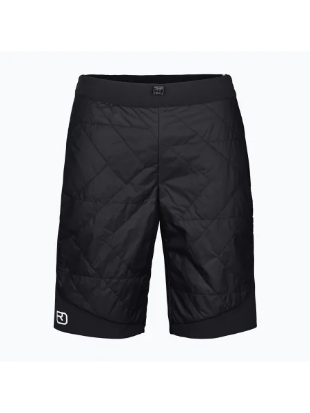 Pantaloni scurți pentru bărbați ORTOVOX Swisswool Piz Boe black raven negru