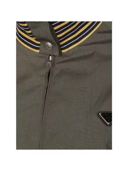 Kurtka bomber Prada zielony