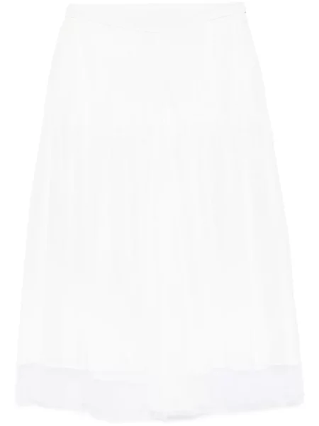 Pantaloni Christopher Esber alb