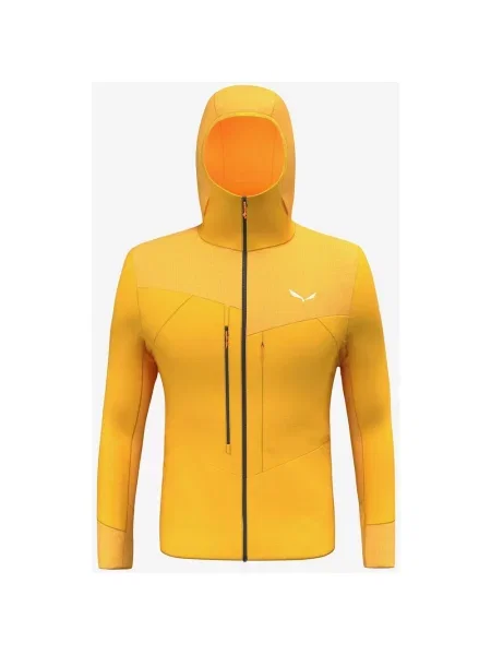 Kurtka z kapturem Salewa Agner Polarlite jasny XL żółty