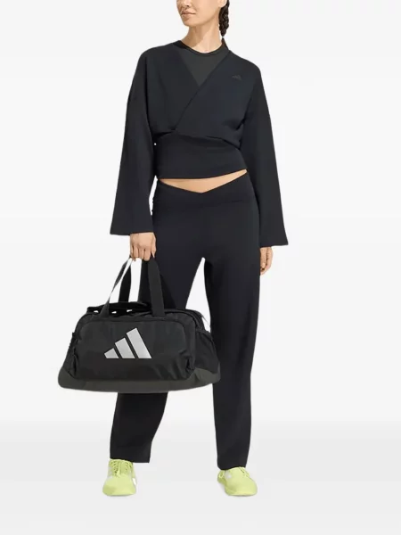 Scurt tricou Adidas alergare cu broderie portocaliu