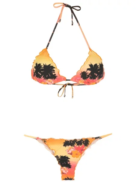 Bikini Amir Slama cu imagine portocaliu