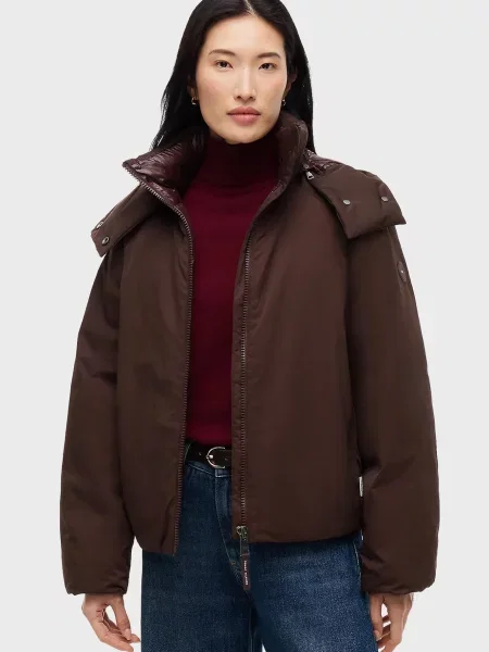 Пуховик Tommy Hilfiger коричневий