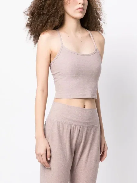 Τοπ Beyond Yoga κομμένο μωβ