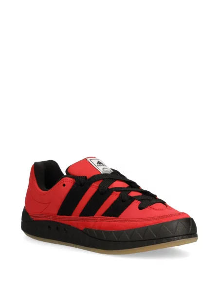 Reversibil sneakerși Adidas Superstar cu decolteu în V din jerseu gri