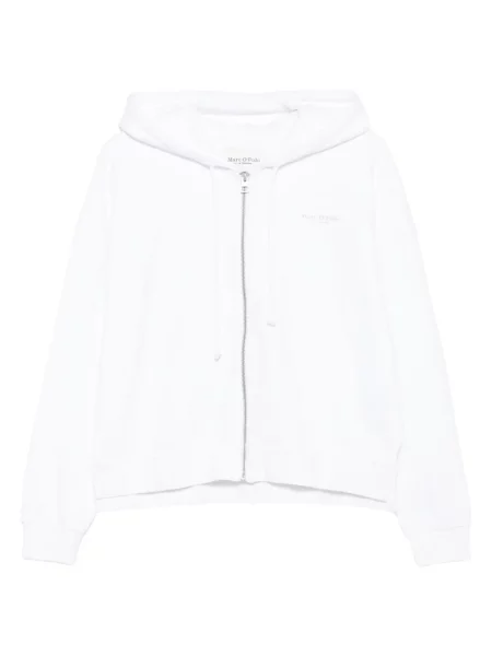 Hanorac cu glugă Marc O'polo alb