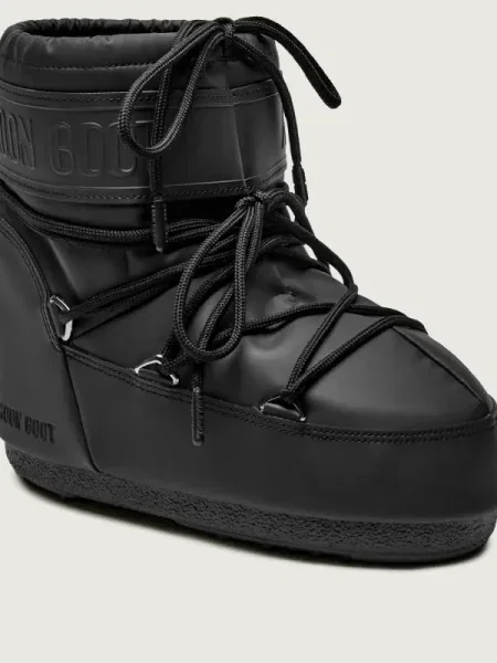 Moon Boot Hótaposó ICON LOW RUBBER fekete