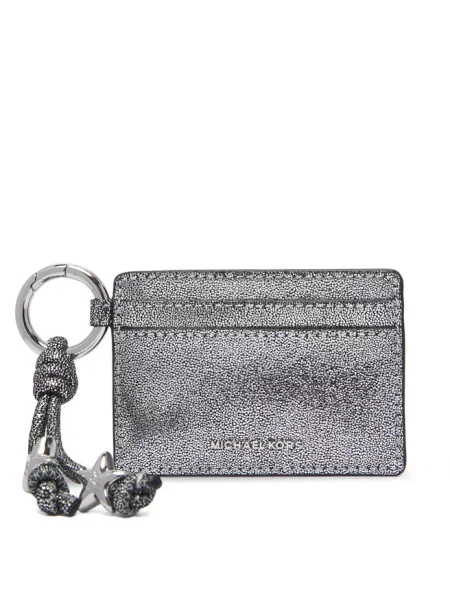 MICHAEL Michael Kors Etui na karty kredytowe Srebrny