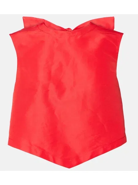 Cropp top Patou cu funde roșu