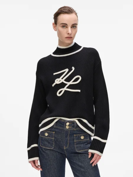 Pulover Karl Lagerfeld negru