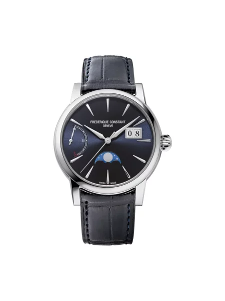 Zegarek Frederique Constant niebieski